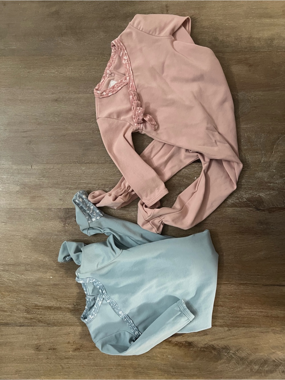 Maniére Child 9 Month Sleeper Bundle Pink and Blue